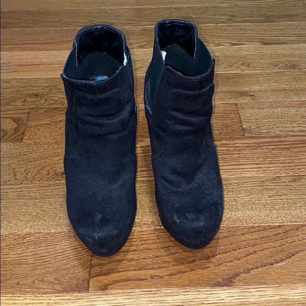 Black booties